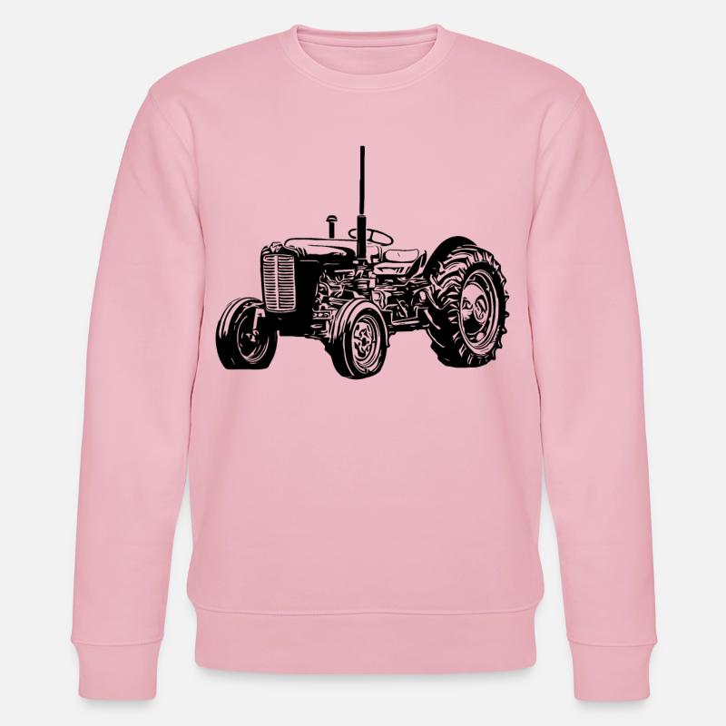 M F 35 Traktor - Stanley/Stella Unisex Bio-Sweatshirt CHANGER  - Hellrosa