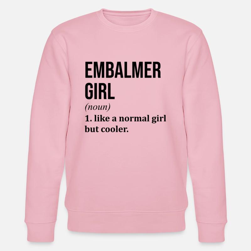 embaumeur - Sweat bio CHANGER Stanley/Stella Unisexe - rose pâle