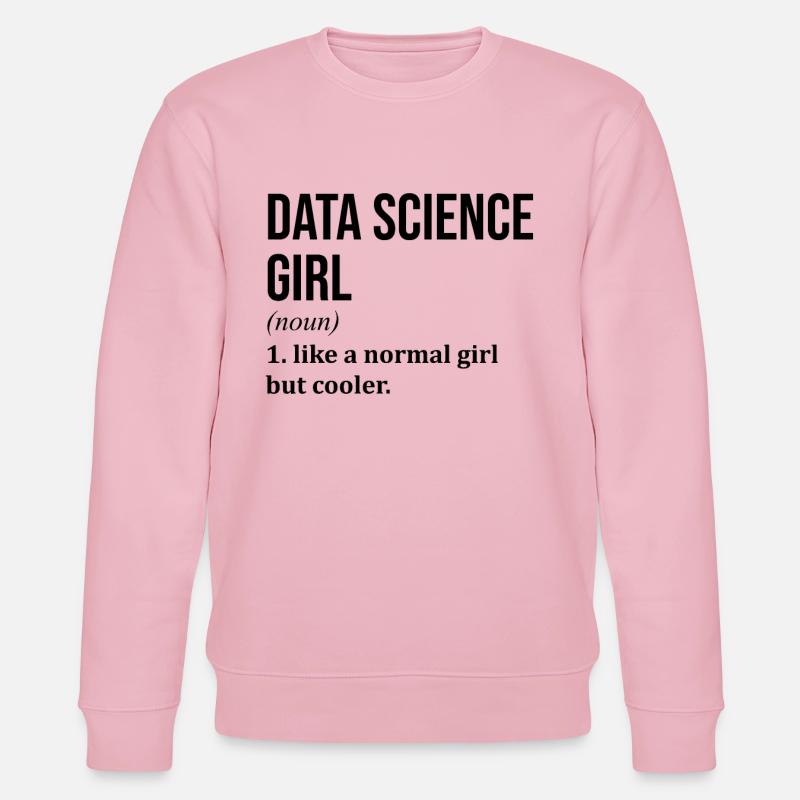Data Science - Stanley/Stella CHANGER Unisex Organic Sweatshirt - cotton pink