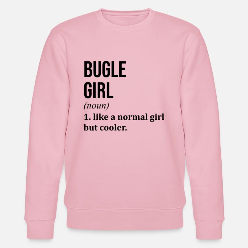 Bugle - Sweat bio CHANGER Stanley/Stella Unisexe - rose pâle