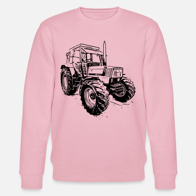 Frontlader - Stanley/Stella Unisex Bio-Sweatshirt CHANGER  - Hellrosa