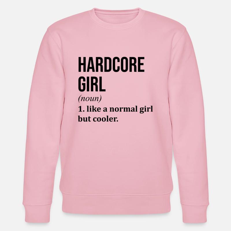 Hardcore - Stanley/Stella CHANGER Unisex Organic Sweatshirt - cotton pink