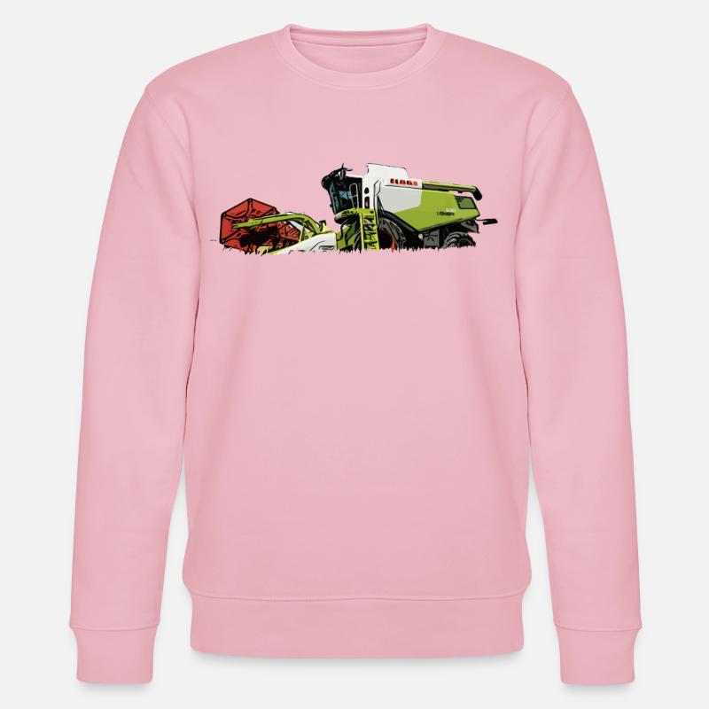 Moissonneuse-batteuse 630 - Sweat bio CHANGER Stanley/Stella Unisexe - rose pâle