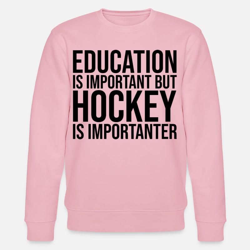 Hockey - Stanley/Stella CHANGER Unisex Organic Sweatshirt - cotton pink