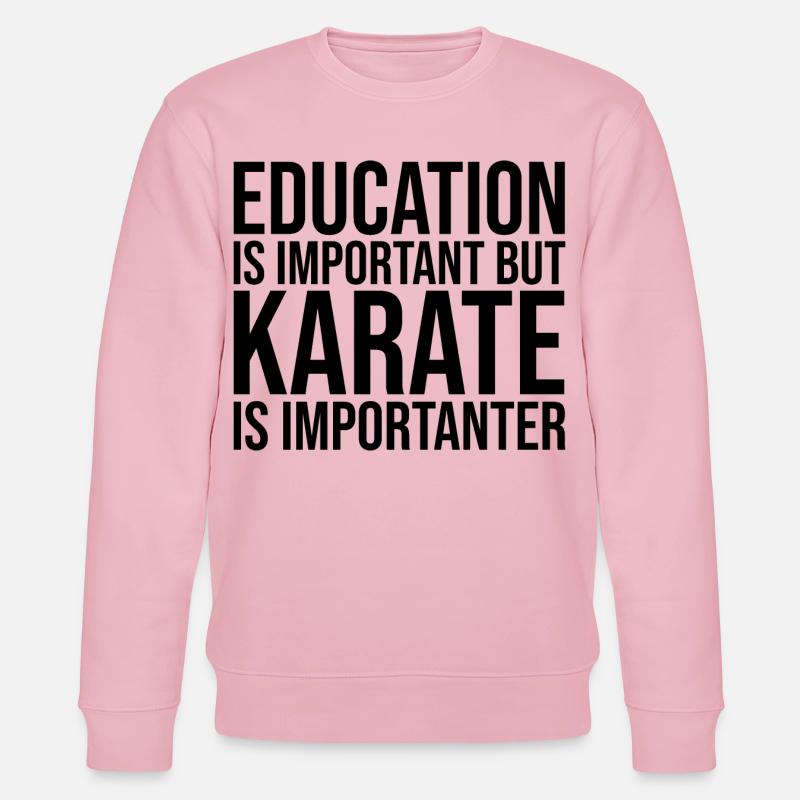 Karate - Stanley/Stella Unisex Bio-Sweatshirt CHANGER  - Hellrosa