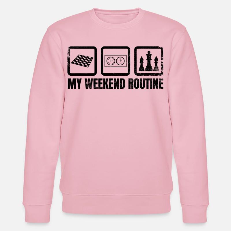 Ma routine du week-end - Sweat bio CHANGER Stanley/Stella Unisexe - rose pâle