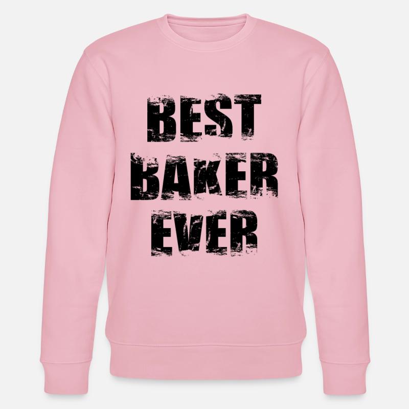 Bäcker - Stanley/Stella Unisex Bio-Sweatshirt CHANGER  - Hellrosa