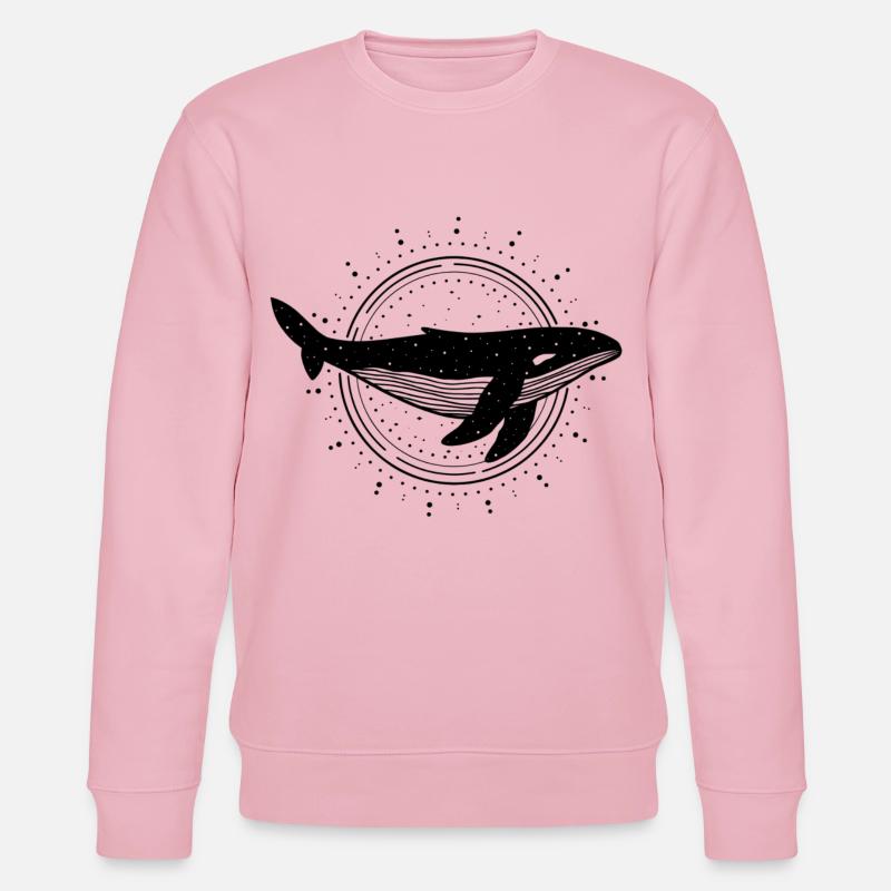 Wild Ocean - Stanley/Stella CHANGER Unisex Organic Sweatshirt - cotton pink