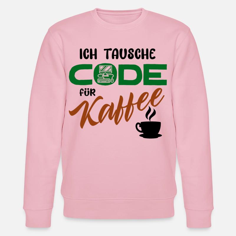 Code de développeur de logiciels programmeurs - Sweat bio CHANGER Stanley/Stella Unisexe - rose pâle