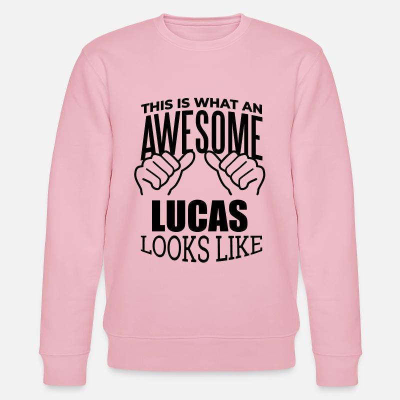 Lucas - Stanley/Stella Unisex Bio-Sweatshirt CHANGER  - Hellrosa