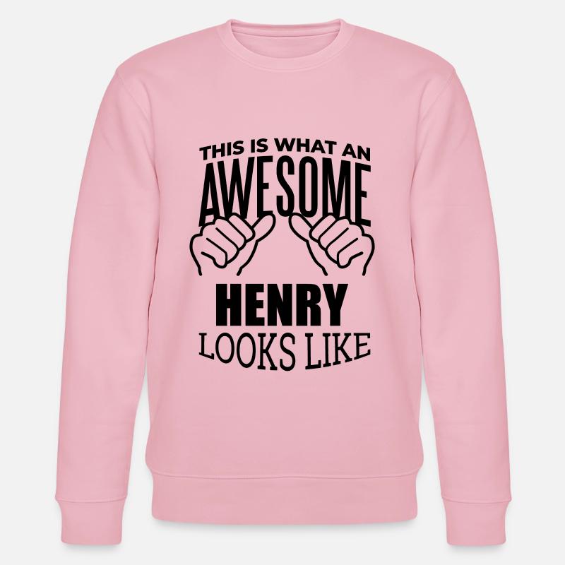 Henry - Stanley/Stella Unisex Bio-Sweatshirt CHANGER  - Hellrosa