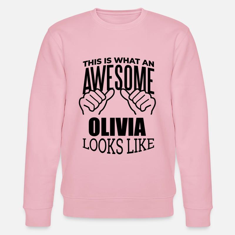 Olivia - Stanley/Stella Unisex Bio-Sweatshirt CHANGER  - Hellrosa