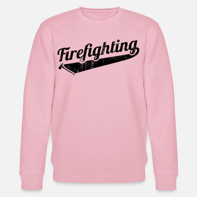 Brandbekämpfung - Stanley/Stella Unisex Bio-Sweatshirt CHANGER  - Hellrosa