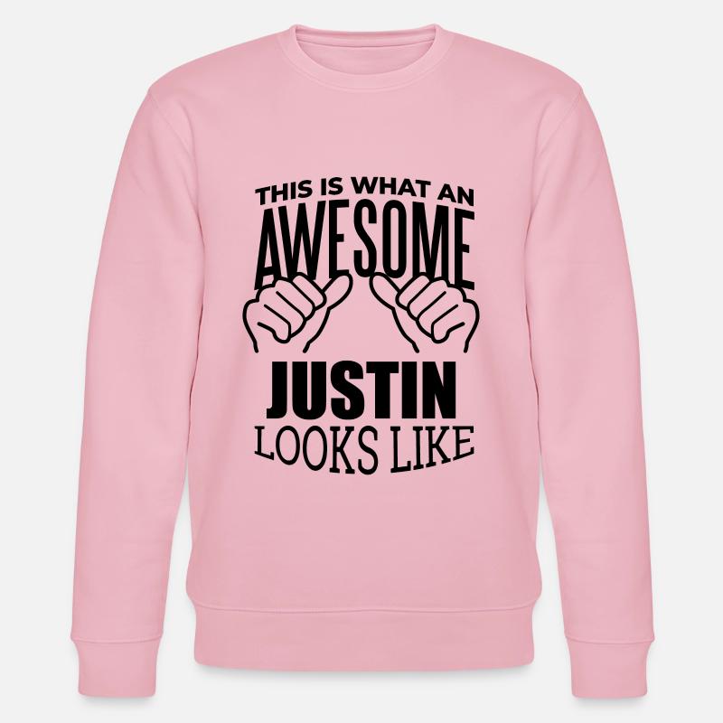 Justin - Stanley/Stella Unisex Bio-Sweatshirt CHANGER  - Hellrosa