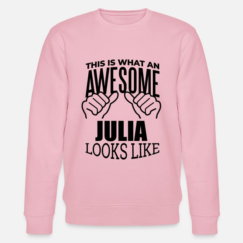 Julia - Stanley/Stella Unisex Bio-Sweatshirt CHANGER  - Hellrosa