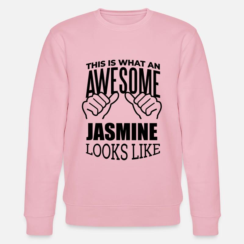 Jasmin - Stanley/Stella Unisex Bio-Sweatshirt CHANGER  - Hellrosa