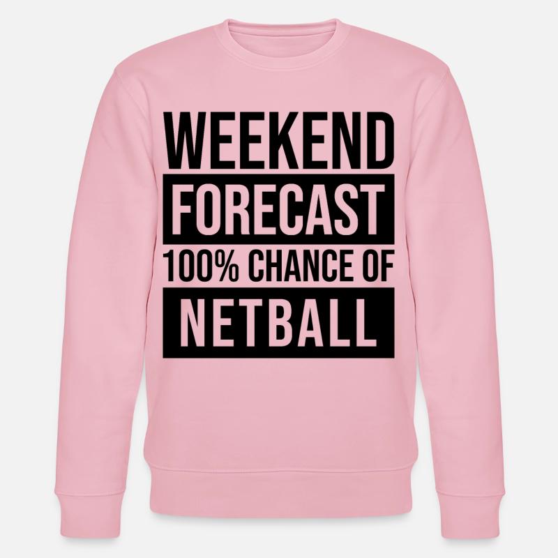 Netball - Sweat bio CHANGER Stanley/Stella Unisexe - rose pâle