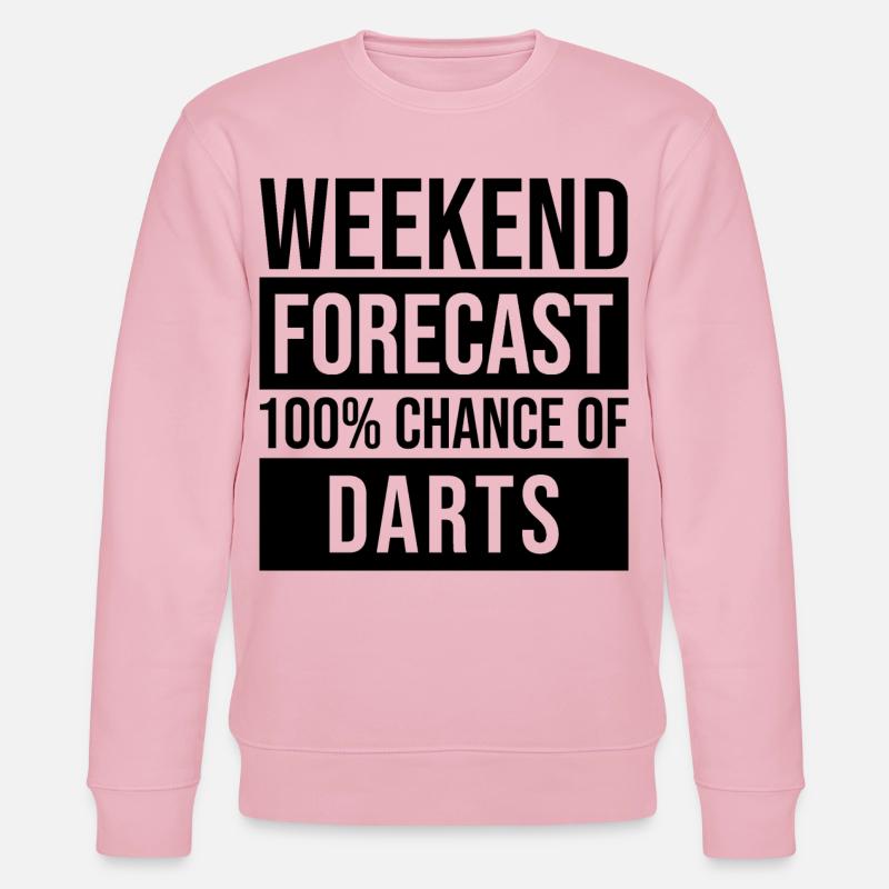 Darts - Stanley/Stella Unisex Bio-Sweatshirt CHANGER  - Hellrosa