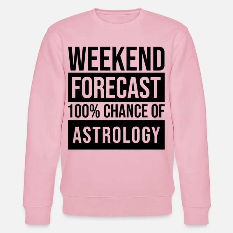 Astrologie - Stanley/Stella Unisex Bio-Sweatshirt CHANGER  - Hellrosa