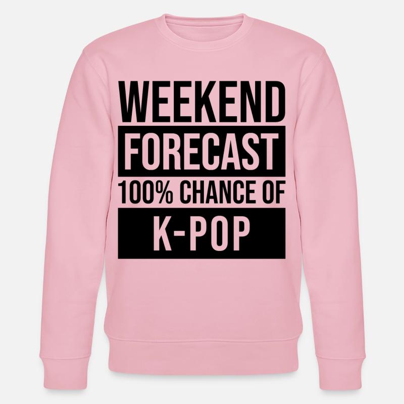 k pop - Stanley/Stella Unisex Bio-Sweatshirt CHANGER  - Hellrosa