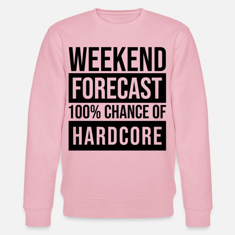 Hardcore - Stanley/Stella Unisex Bio-Sweatshirt CHANGER  - Hellrosa