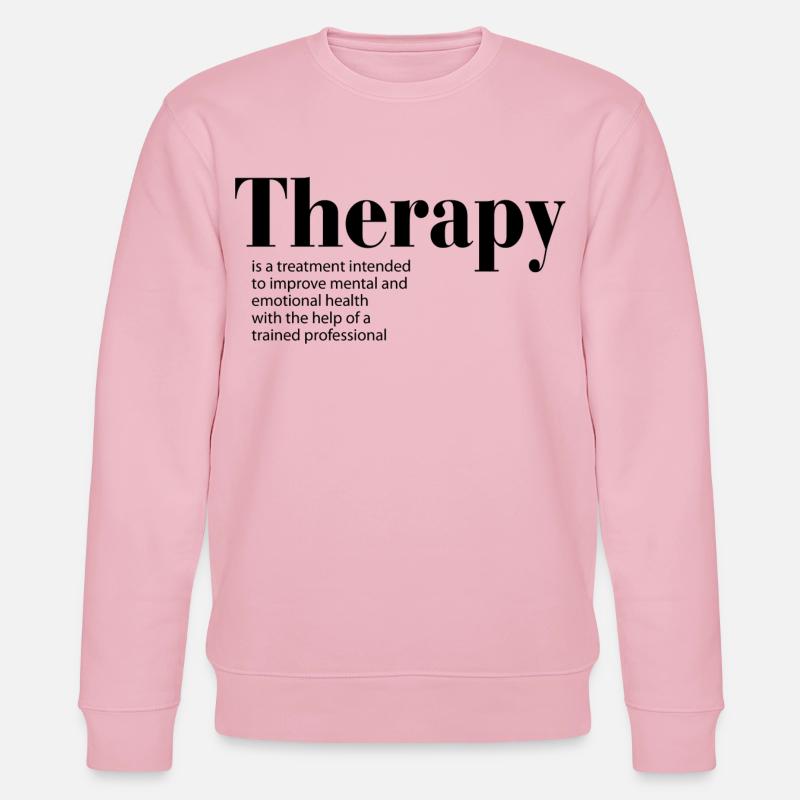 Therapy - Stanley/Stella Unisex Bio-Sweatshirt CHANGER  - Hellrosa