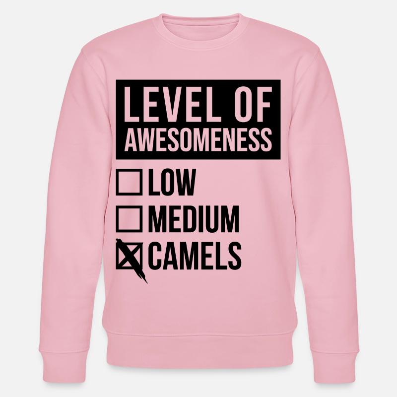 Kamel - Stanley/Stella Unisex Bio-Sweatshirt CHANGER  - Hellrosa