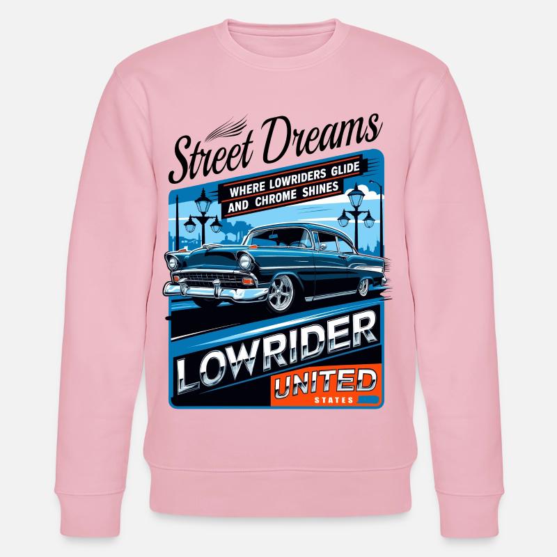 Lowrider Auto - Stanley/Stella Unisex Bio-Sweatshirt CHANGER  - Hellrosa