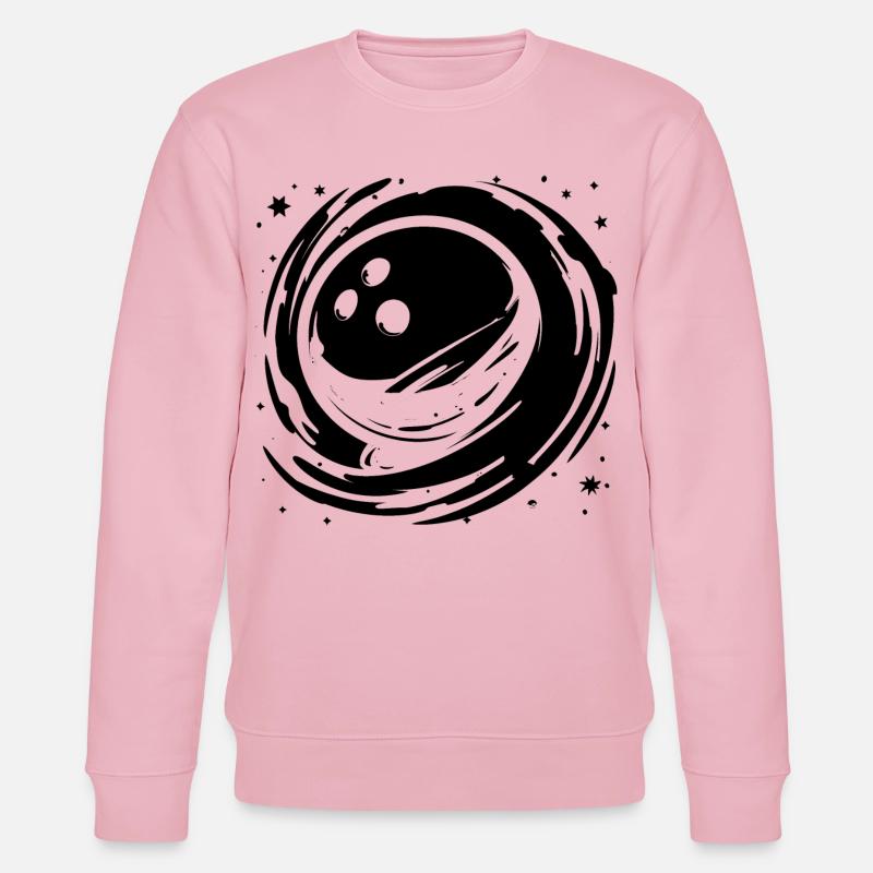 Bowling Graphics - Stanley/Stella CHANGER Unisex Organic Sweatshirt - cotton pink