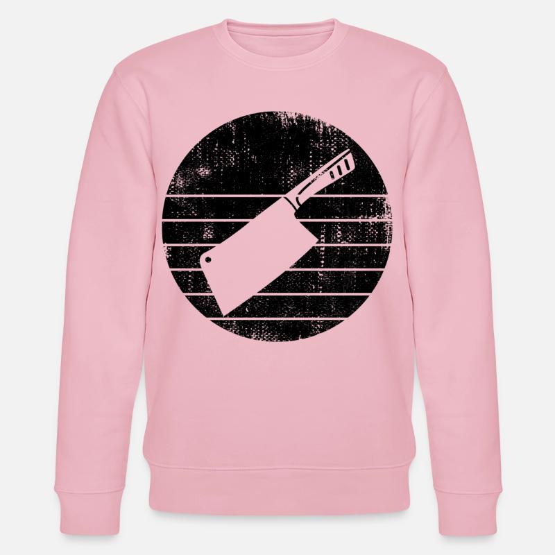 Hackbeil Skizze - Stanley/Stella Unisex Bio-Sweatshirt CHANGER  - Hellrosa