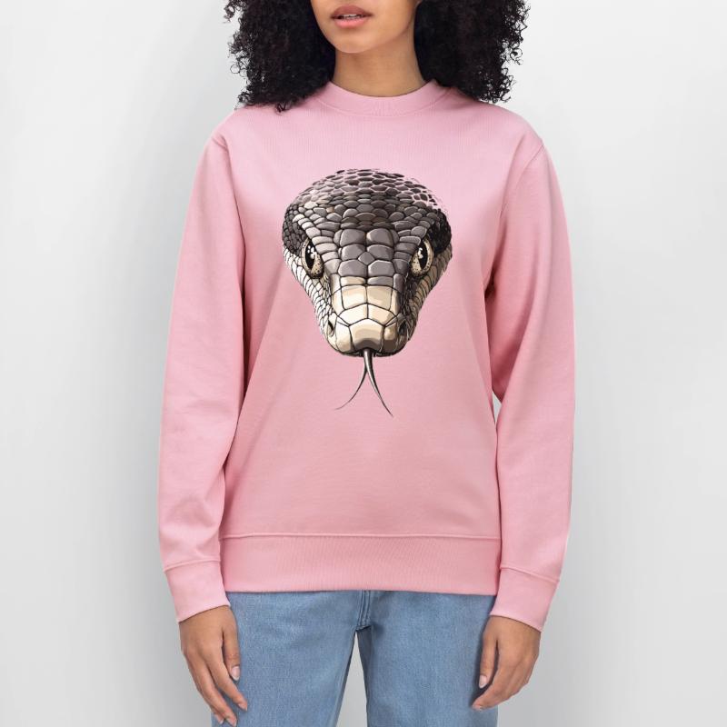 Serpent Python Cobra Mamba Serpent à sonnettes Serpent Sweat bio CHANGER Stanley/Stella Unisexe