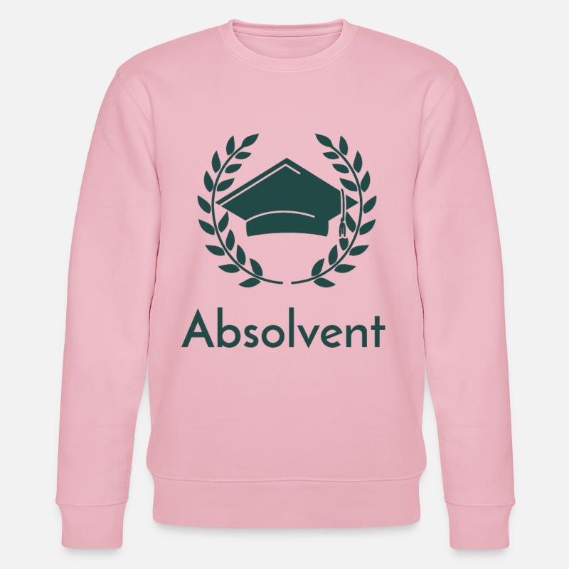 Feiere deinen Abschluss - Stanley/Stella Unisex Bio-Sweatshirt CHANGER  - Hellrosa