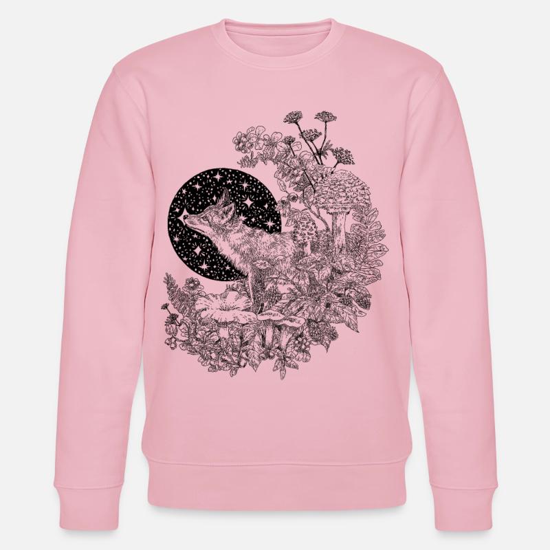 FUCHS & NACHTHIMMEL - Stanley/Stella Unisex Bio-Sweatshirt CHANGER  - Hellrosa