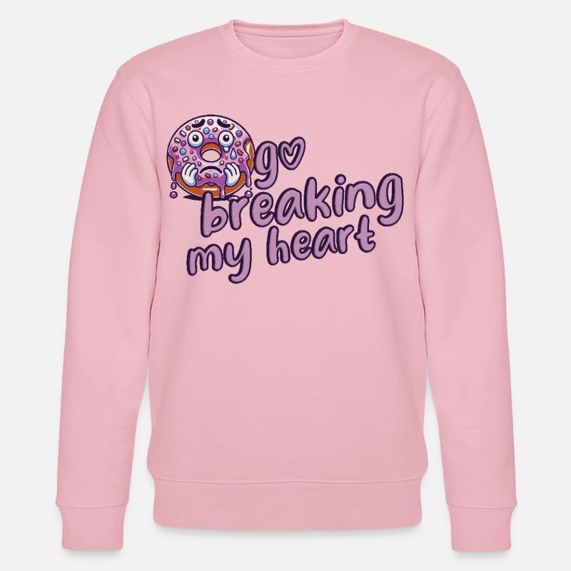 Doughnut - Stanley/Stella CHANGER Unisex Organic Sweatshirt - cotton pink