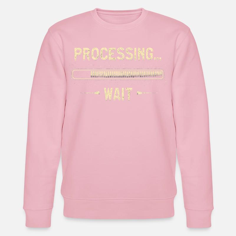 Processing... Please Wait - Stanley/Stella Unisex Bio-Sweatshirt CHANGER  - Hellrosa