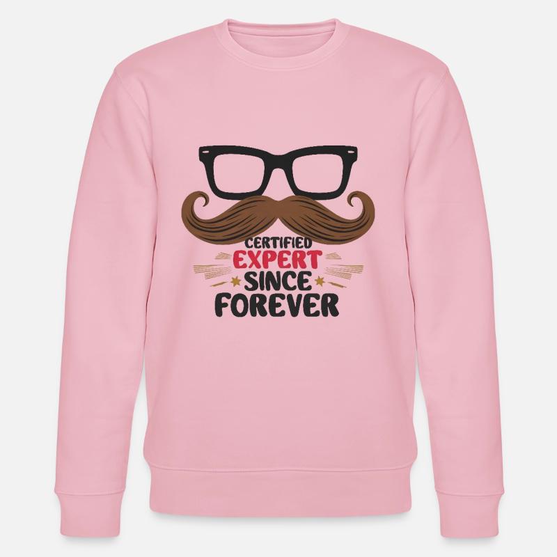 Certified Expert Since Forever - Stanley/Stella Unisex Bio-Sweatshirt CHANGER  - Hellrosa