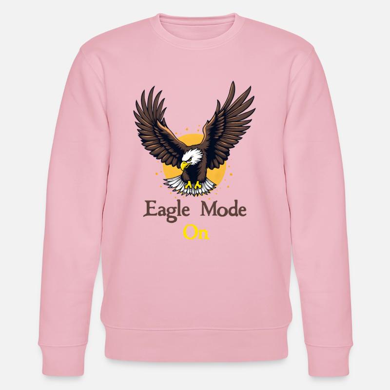Mode Aigle : Activé - Sweat bio CHANGER Stanley/Stella Unisexe - rose pâle
