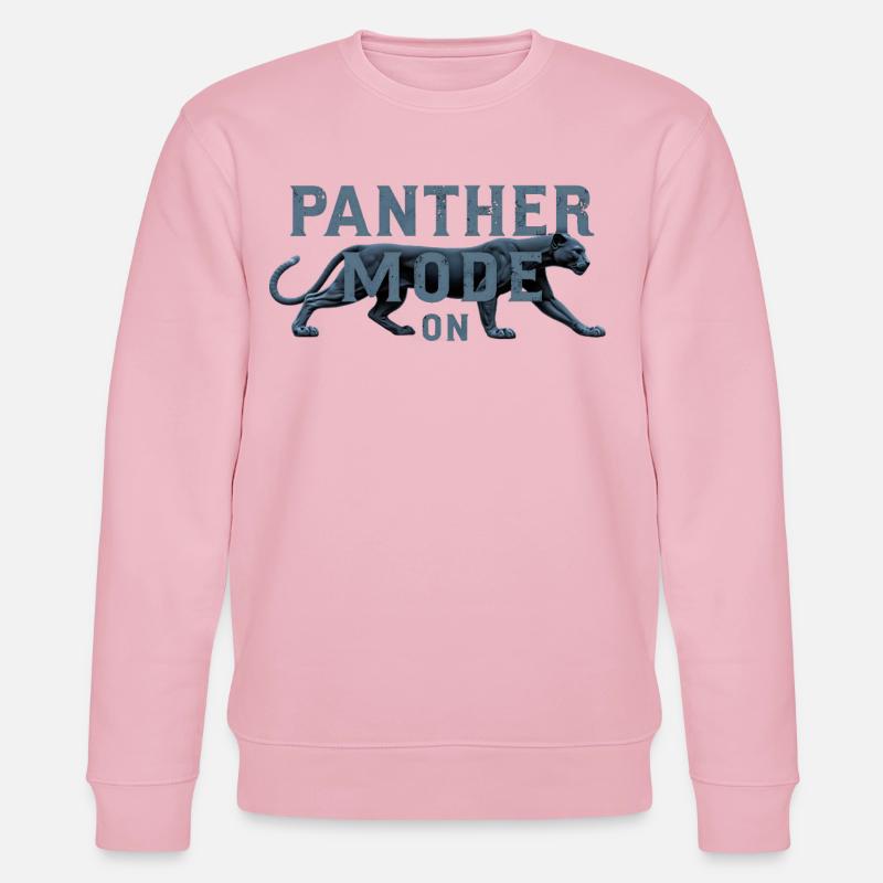 Mode panthère : Activé - Sweat bio CHANGER Stanley/Stella Unisexe - rose pâle