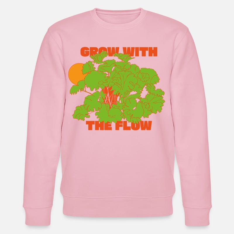 Évoluez avec l’instruction Flow - Sweat bio CHANGER Stanley/Stella Unisexe - rose pâle