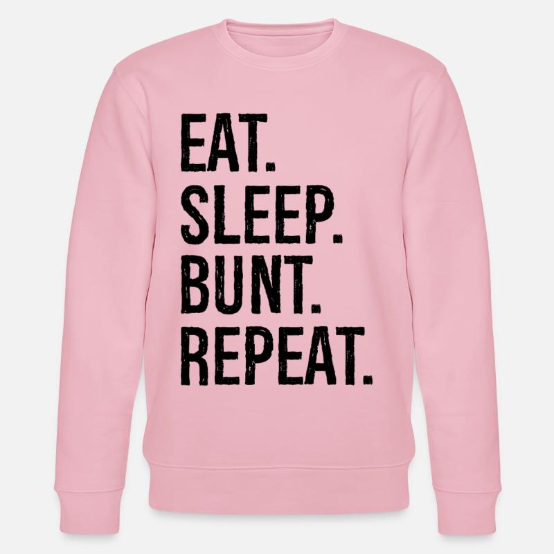 manger dormir bunt répéter - Sweat bio CHANGER Stanley/Stella Unisexe - rose pâle