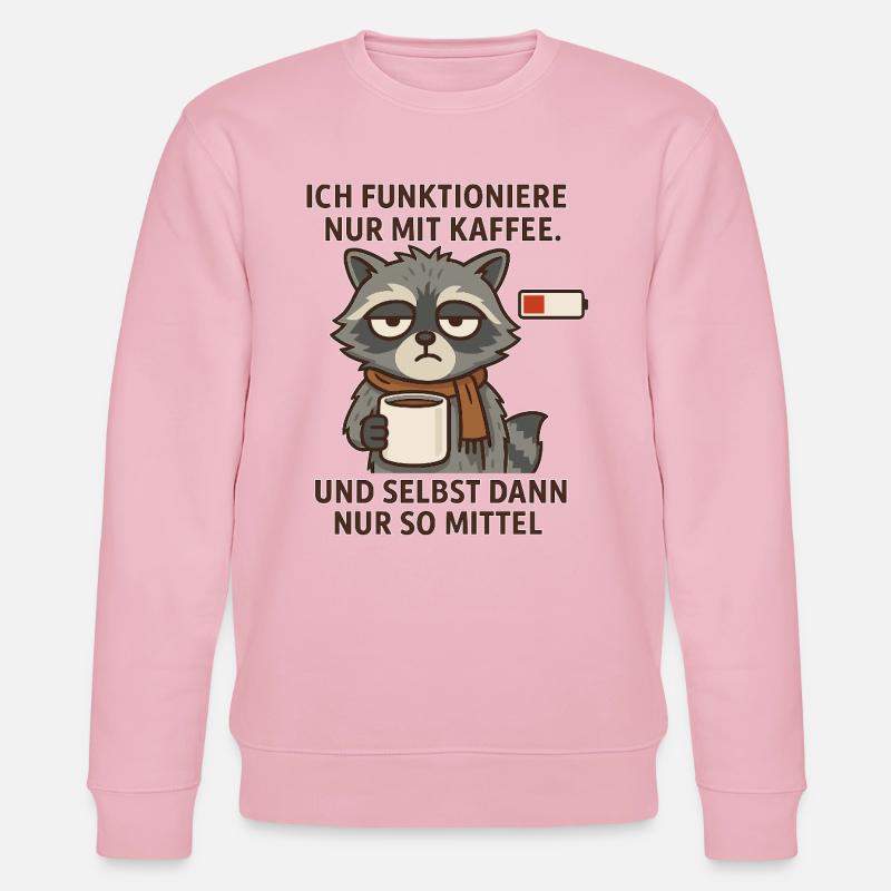 Läuft... also mehr so kriecht. - Stanley/Stella Unisex Bio-Sweatshirt CHANGER  - Hellrosa
