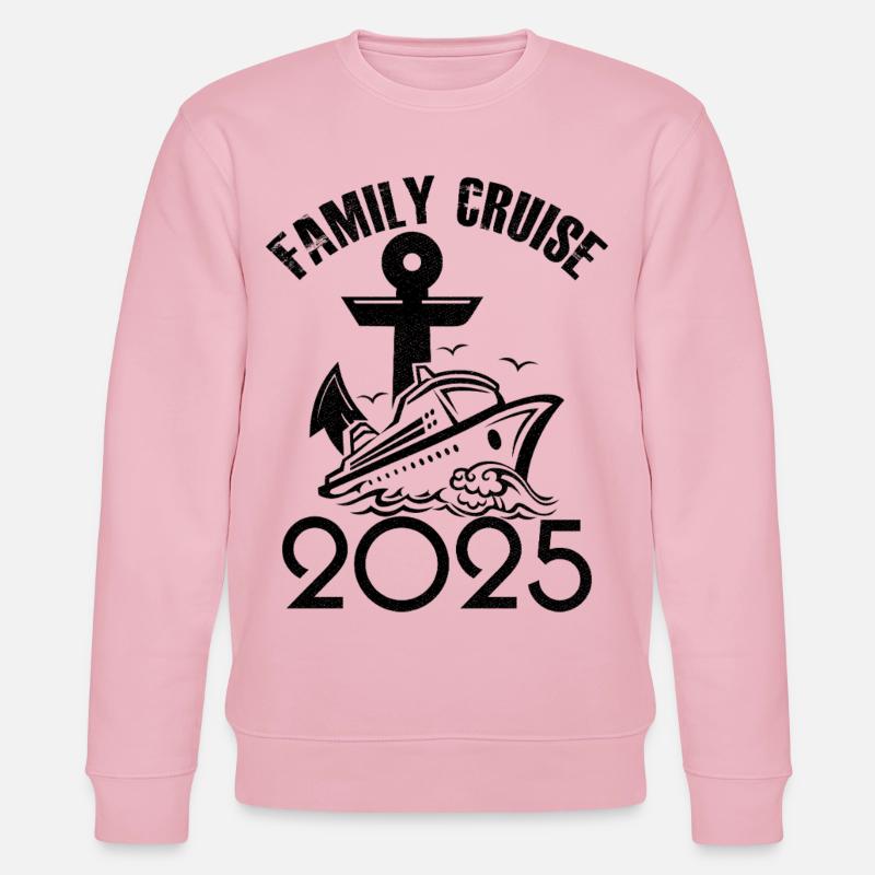 Croisière famille 2025 - Sweat bio CHANGER Stanley/Stella Unisexe - rose pâle