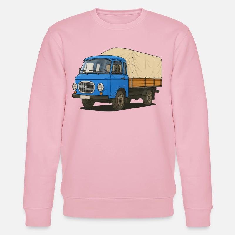 Plateau Est - Sweat bio CHANGER Stanley/Stella Unisexe - rose pâle