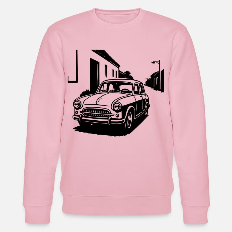 Wirtschaftswunder-Klassiker - Stanley/Stella Unisex Bio-Sweatshirt CHANGER  - Hellrosa