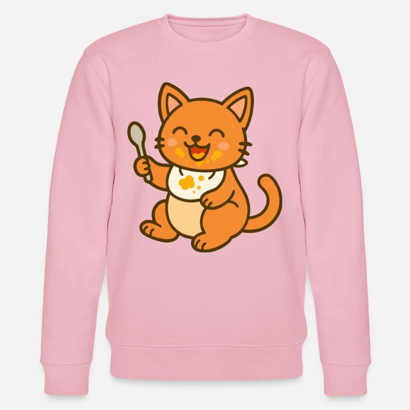 Chaton mignon – Baby Cat Fun - Sweat bio CHANGER Stanley/Stella Unisexe - rose pâle