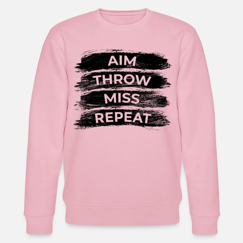 Routine de fléchettes - Sweat bio CHANGER Stanley/Stella Unisexe - rose pâle