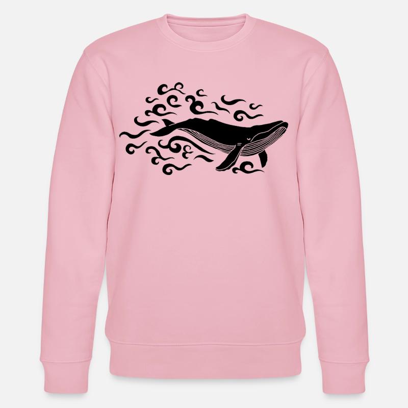 Glattwal - Stanley/Stella Unisex Bio-Sweatshirt CHANGER  - Hellrosa