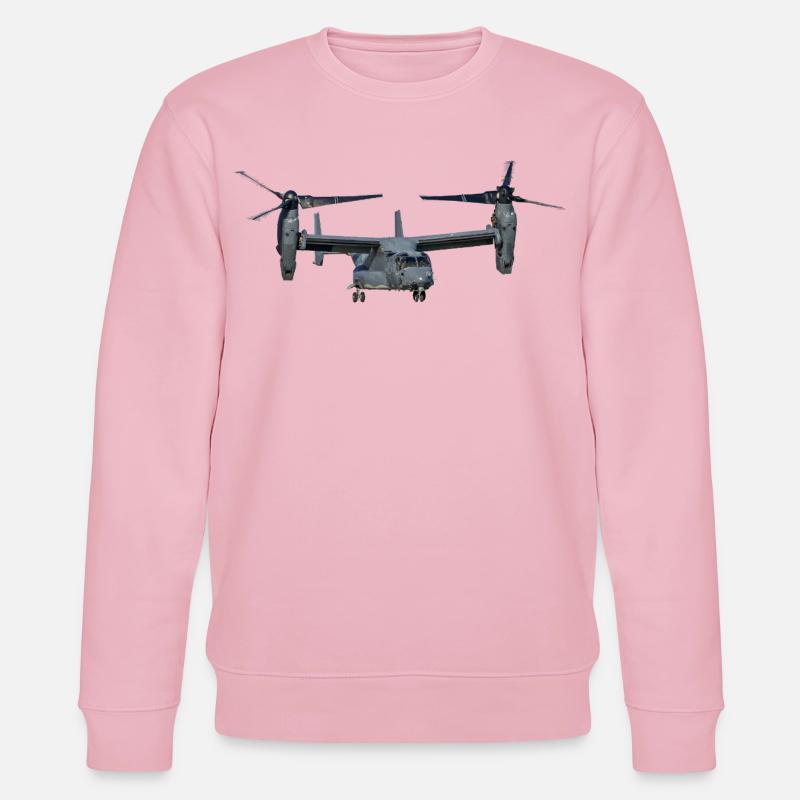 V-22 Osprey - Stanley/Stella Unisex Bio-Sweatshirt CHANGER  - Hellrosa