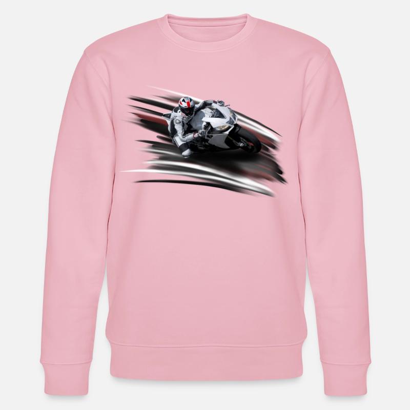 Motorrad - Stanley/Stella Unisex Bio-Sweatshirt CHANGER  - Hellrosa