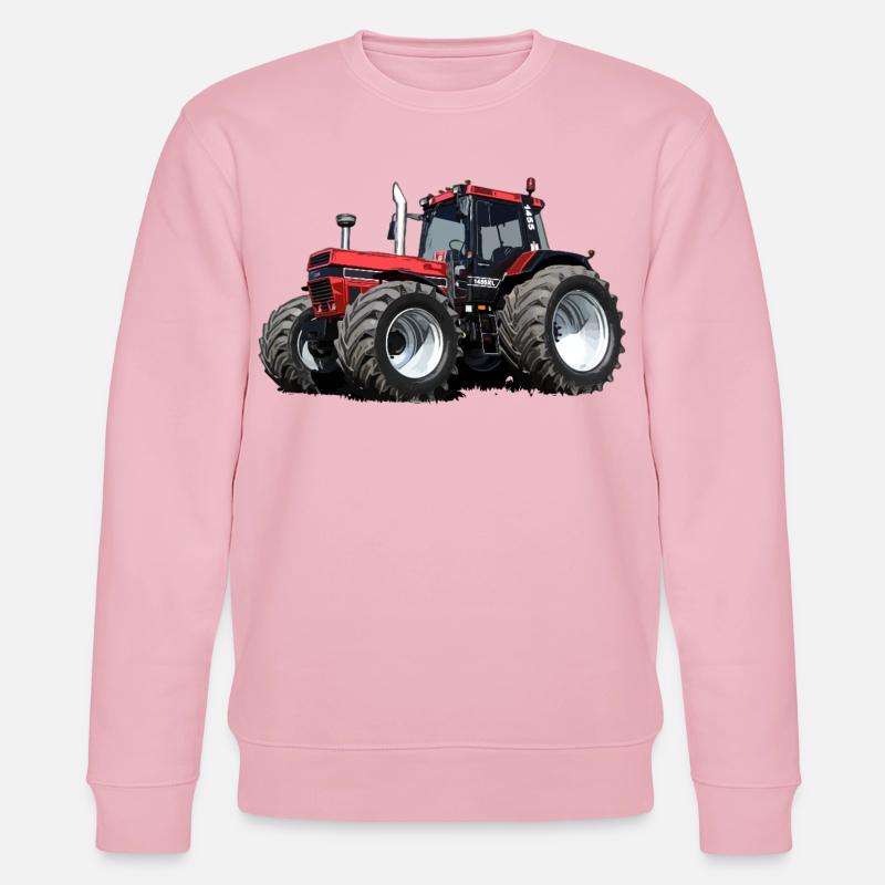 Power Traktor Legende - Stanley/Stella Unisex Bio-Sweatshirt CHANGER  - Hellrosa